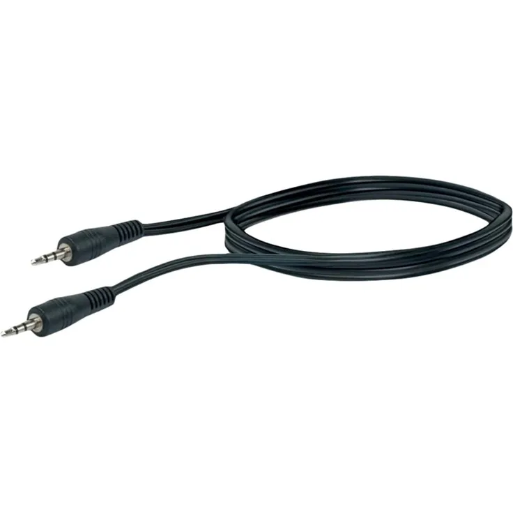 Schwaiger - Audiokabel - Mini-Stecker (M) bis Mini-Stecker (M) - 75 cm - Schwarz (TFS3075533)
