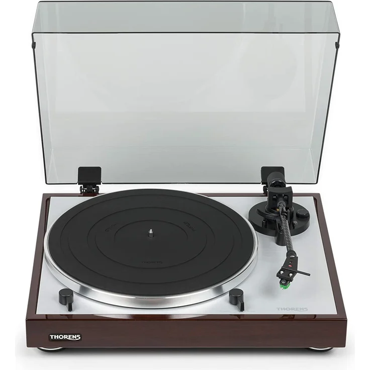 Thorens TD 402 DD Plattenspieler Nussbaum Hochglanz – Bild 5