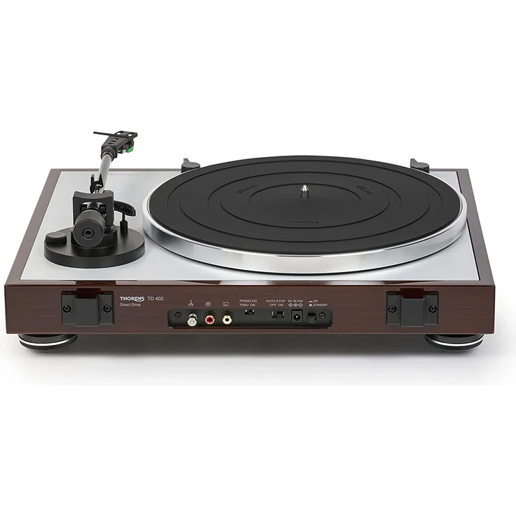 Thorens TD 402 DD Plattenspieler Nussbaum Hochglanz – Bild 2