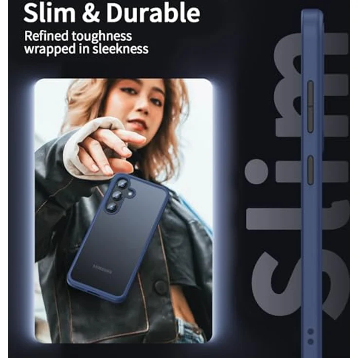 U Ultimate24Style Premium Hülle für Samsung Galaxy S25 – Robust, stoßfest & kratzfest mit Airbag-Technologie, Blau – Bild 5