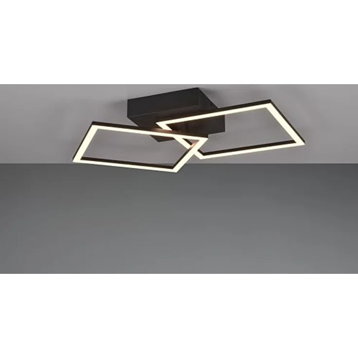 Reality Leuchten LED Deckenleuchte Trail R64492132, Metall Schwarz matt, 20 Watt LED, schwenkbar – Bild 3