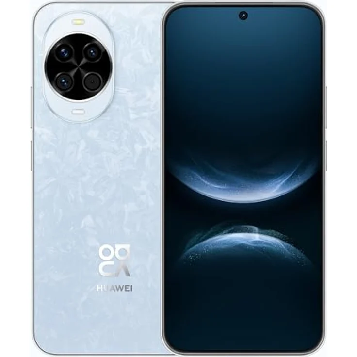 HUAWEI nova 14 Pro Smartphone, 50 MP Ultra-Dual-Portrait-Frontkamera, Ultra-Chroma-Kamera, KI Gestensteuerung, 100 W Supercharge Turbo, 6,78" Quad-Curve-Display, Kristallblau – Bild 1