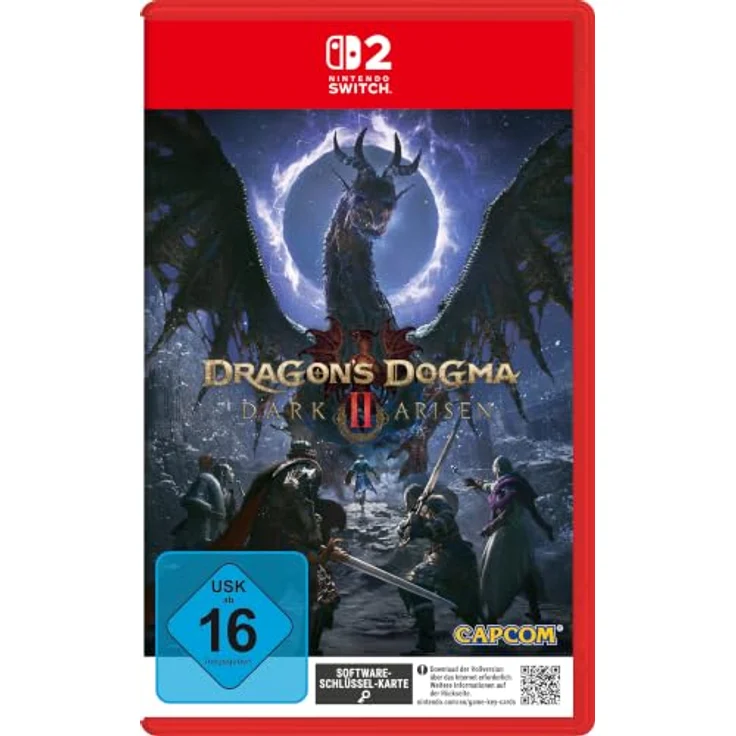 CAPCOM Dragon's Dogma 2: Dark Arisen - Rollenspiel für Nintendo Switch 2 mit erweiterten Charaktererstellungsoptionen und neuen Geschichten in Forsaken Dominion – Bild 1