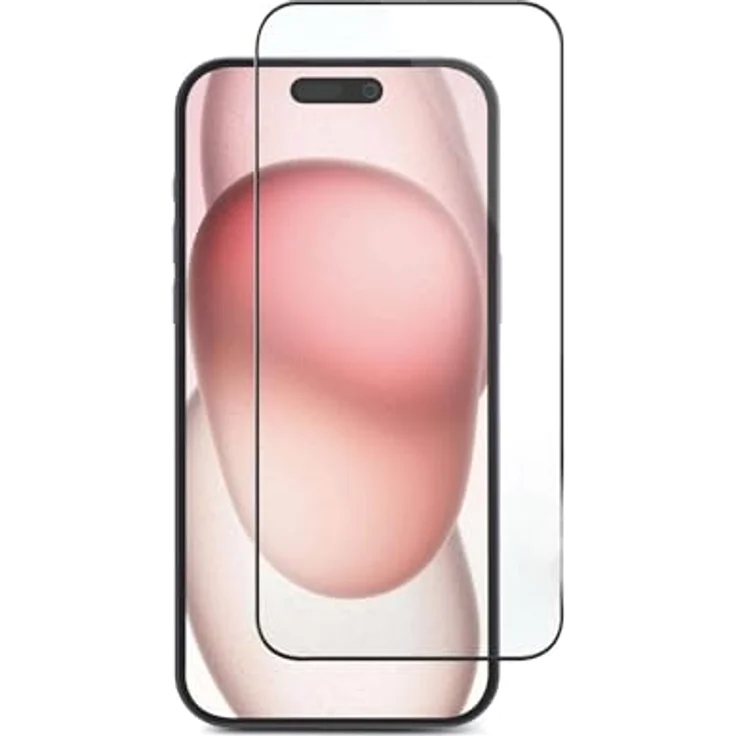 eSTUFF INFINITE Titan Shield® Schutzfolie für Apple iPhone 16 Pro und Pro Max, 50 Stück, transparent, 9H gehärtetes Glas, umweltfreundlich – Bild 2