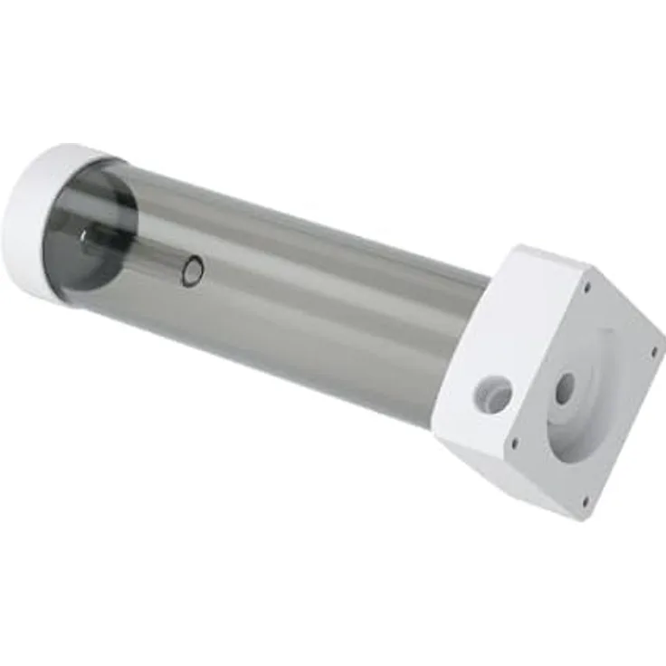 Barrow Ausgleichsbehälter 214mm DDC, Acryl - weiß - Wasserkühlung PBTT-WBW3180