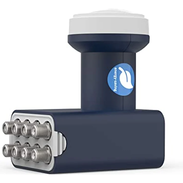DUR-line Blue ECO Octo - Stromspar-LNB - 8 Teilnehmer - Premium-Qualität - 8-Fach, digital, Full HD, 4K, 3D – Bild 5