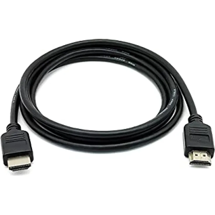Equip 119310 Hochgeschwindigkeits-HDMI-Kabel – HDMI-HS-Ethernet-AA-Stecker auf Stecker – 1,8 m – 1080p 60 Hz – Schwarz