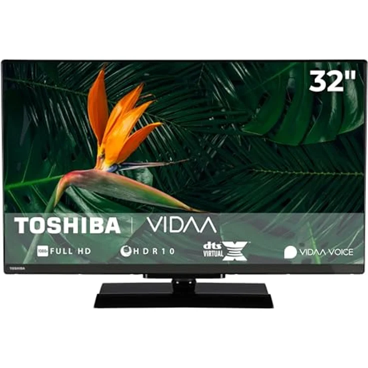 Toshiba 32LV3E63DA, 32 Zoll Smart TV VIDAA Full HD mit HDR, Triple-Tuner und Bluetooth, LED TV – Bild 1
