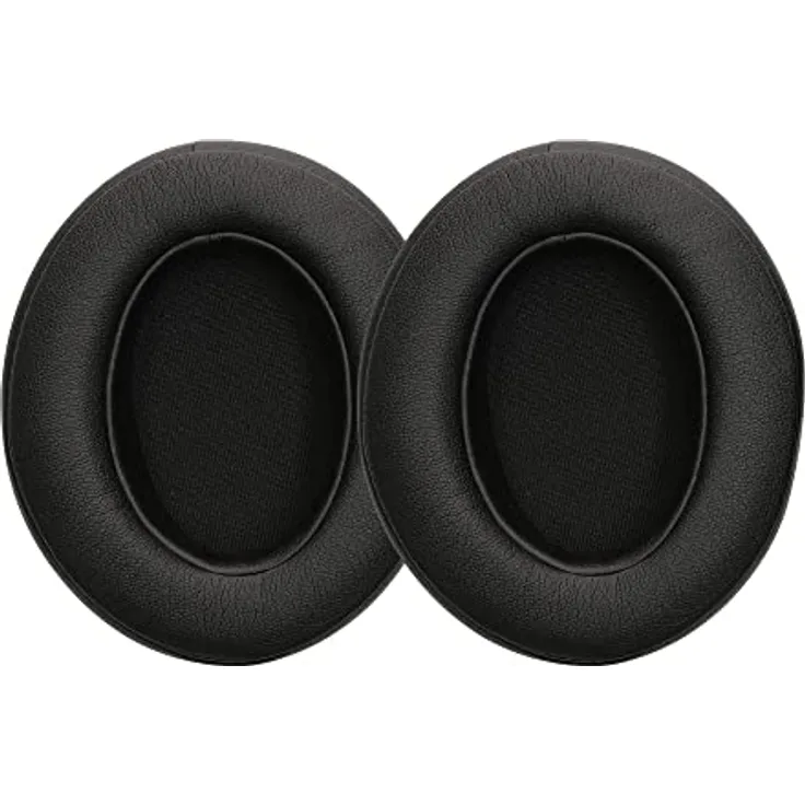 kwmobile 2X Ohrpolster kompatibel mit DOQAUS Polster - Kopfhörer Polster aus Kunstleder für Over Ear Headphones