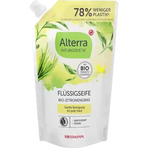 Bild für Alterra Naturkosmetik Flüssigseife Bio-Zitronengras & Grüner Tee