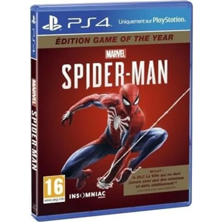 Playstation Marvel Spiderman Goty PS4, actiongeladenes Adventure-Game mit beeindruckender Grafik