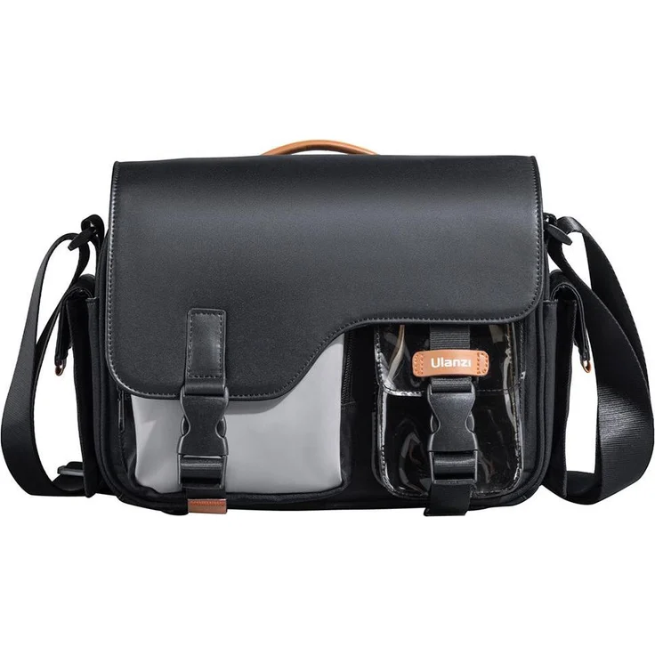 Ulanzi MS12 Messenger Bag, Kameratasche für Fotografie, Schwarz