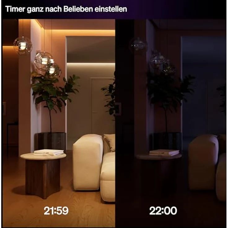 PHILIPS Hue Wandschaltermodul für nicht smarte Lampen, Ein/Aus, Netzbetrieb, 1 Kanal (6A / 1.760 W), App- & Sprachsteuerung, Weiß – Bild 5