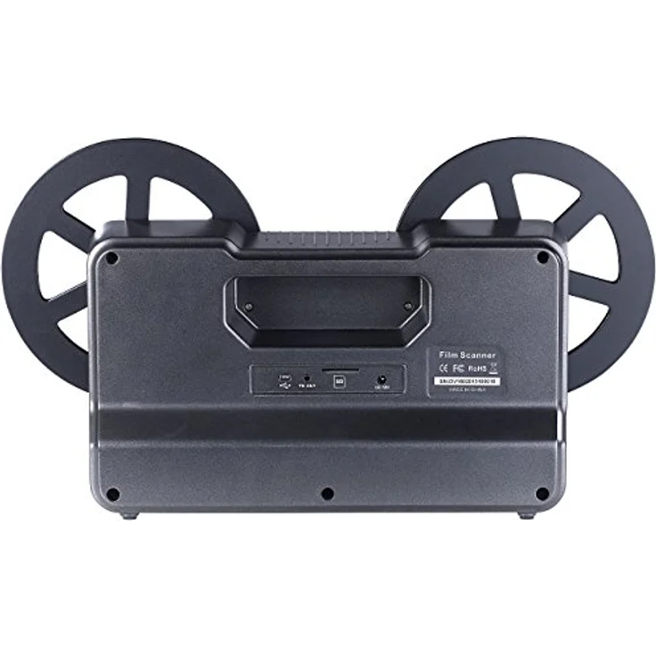 Somikon HD-XL-Film-Scanner & -Digitalisierer Super 8 und 8 mm alte Filme digitalisieren S8, Retro, Grabber, Vintage, Kopieren, Projektor, Konverter, Digitizer, Schmalfilm, Filmabtaster, digitalisieren, Videorecorder, Digital Überspielen, konvertieren, sca – Bild 2