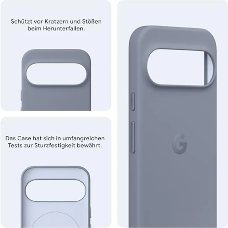 Google Pixel Case mit Pixelsnap für Pixel 10 und Pixel 10 Pro, beige Smartphone Hülle mit kabelloser Ladegeräte-Kompatibilität – Bild 5
