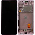 Samsung Galaxy S20 FE G780F / G781B AMOLED Display Touchscreen Bildschirm Rahmen Cloud Lavender Lila & Werkzeug