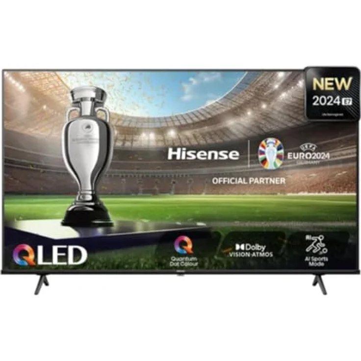 Hisense 65E77NQ, QLED Smart TV 65" UHD 4K, Dolby Vision, Dolby Atmos, VIDAA U7 mit Alexa – Bild 1