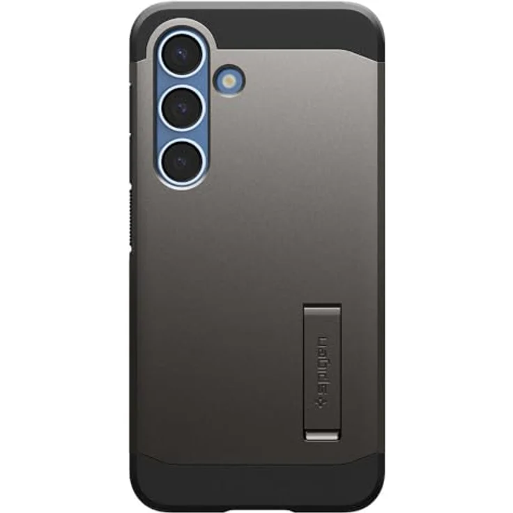 Spigen Tough Armor (AI) MagFit Hülle für Samsung Galaxy S25 Plus, Kompatibel mit MagSafe -Gunmetal, Doppelschichtige Schutzhülle mit integriertem Kickstand – Bild 4