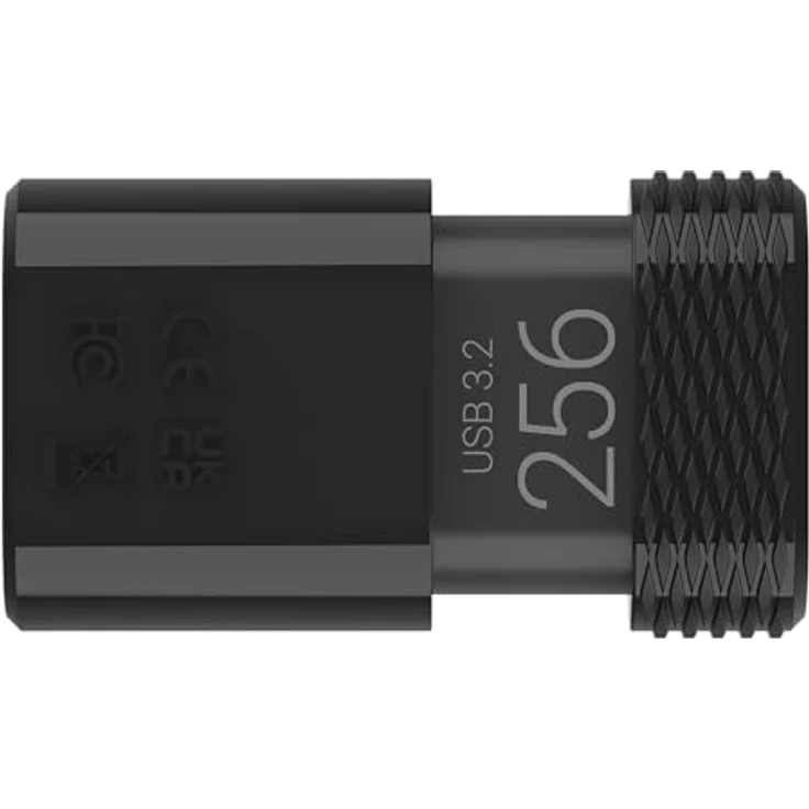 PNY Elite-X Fit Type-C USB 3.2, 256 GB USB-Stick mit bis zu 200 MB/s Lesegeschwindigkeit, kompakt, schwarz – Bild 9
