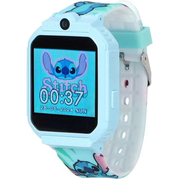 Accutime Smartwatch Lilo & Stitch, 40 mm mit 26 Spielen für Kinder