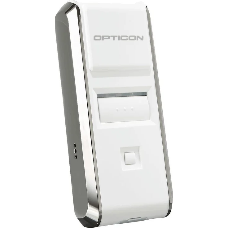 Opticon OPN-3102i White, Mobiler Barcode-Scanner mit Qi-Ladefunktion, 640 x 480 Pixel, Bluetooth und USB-Verbindung