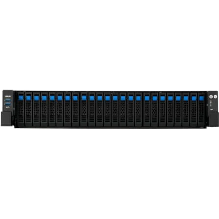 Asus RS720A-E13-RS24G, NAS-Server mit AMD EPYC Prozessor, 3 TB RAM, 2U Rack, Schwarz/Silber – Bild 5