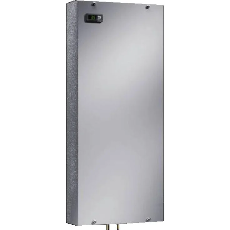 Rittal Air/Wasser-Wärmetauscher, wandmontierbar, Kühlleistung 1 kW, 50/60 Hz, für 19 Zoll Rack, Serverschrank, Grau
