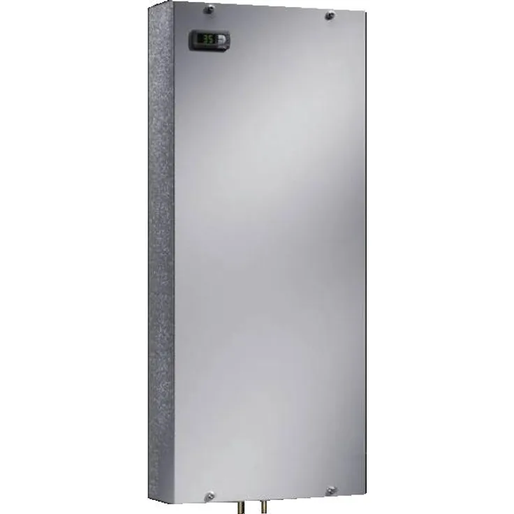 Rittal Air/Wasser-Wärmetauscher, wandmontierbar, Kühlleistung 1 kW, 50/60 Hz, für 19 Zoll Rack, Serverschrank, Grau