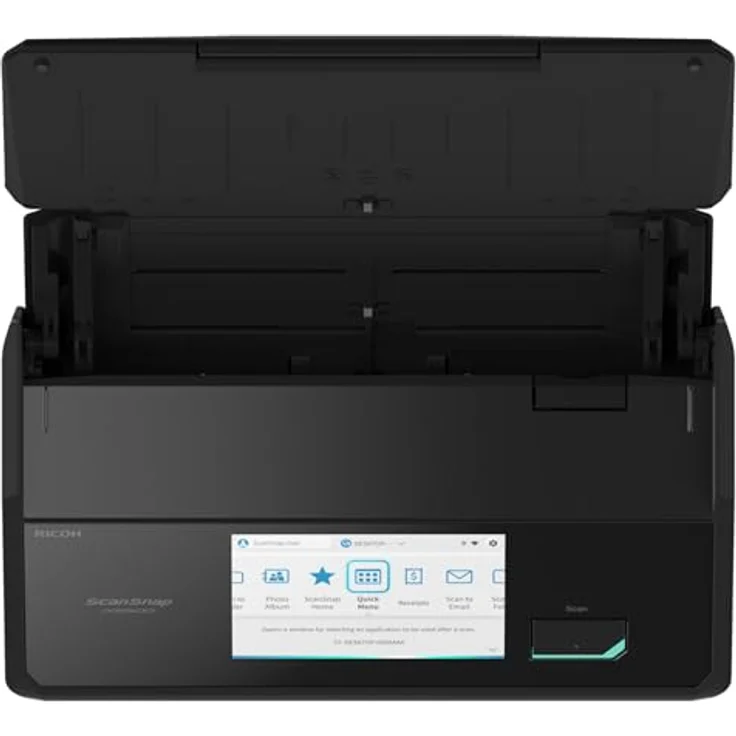 RICOH ScanSnap IX2500, ADF-Dokumentenscanner mit 45 Seiten/Min, Duplex-Scan, WLAN & USB, schwarz – Bild 5