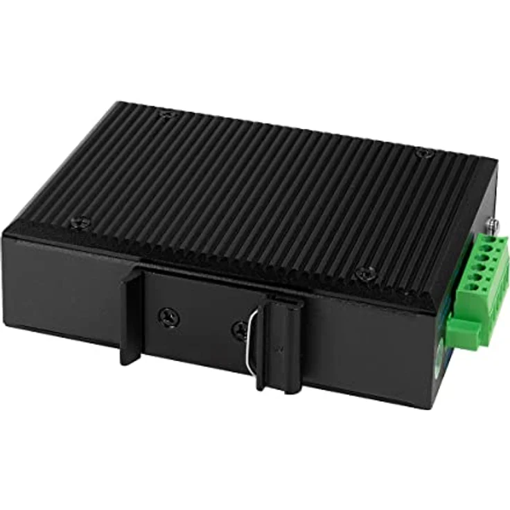 LogiLink NS202P - Industrieller Gigabit Ethernet Switch, 5-Port 10/100/1000 Mbps, mit PoE (Power Over Ethernet) – Bild 3