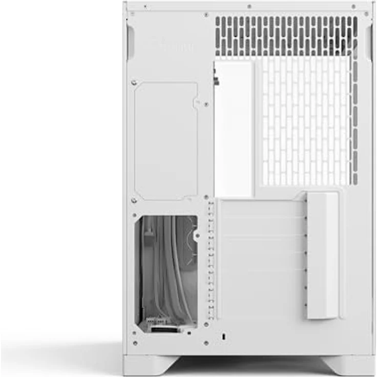 Fractal Design Pop 2 Vision RGB, Tower-Gehäuse mit Panorama-Glas, für Grafikkarten bis 412 mm, inklusive 4 Reverse-Blade-Lüfter, weiss – Bild 4