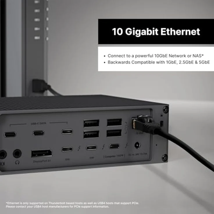 CalDigit TS5 Plus+, Thunderbolt 5 Dock mit 1m TBT5 Kabel und 330W PSU, EU-Version – Bild 5