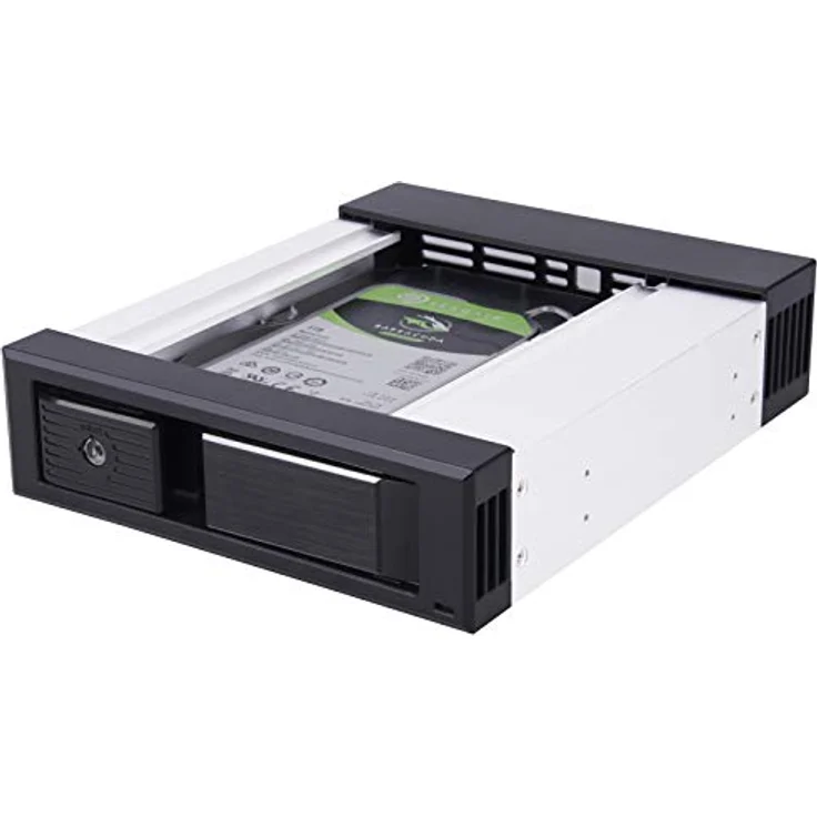 SilverStone Technology FS301, Hot-Swapping-fähig, Einschub ohne Einsatz, 5,25-Zoll- auf 3,5-Zoll-SAS/SATA-Gerät, Schrauben, SST-FS301 – Bild 2