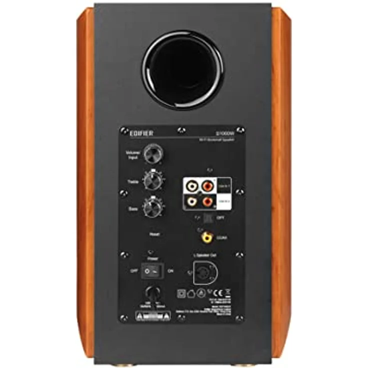 Edifier S1000W WiFi-Lautsprecher mit Bluetooth, Digital- und Analoeingängen. Funktioniert mit Amazon Alexa, Apple AirPlay 2, Spotify, Tidal UVM. – Bild 3