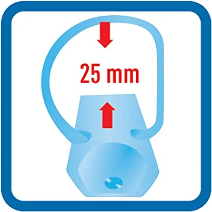 Herlitz Aktenordner Herlitz Ringbuch / DIN A4 / 2-Ringmechanik / PP / 38mm / transparent K – Bild 10