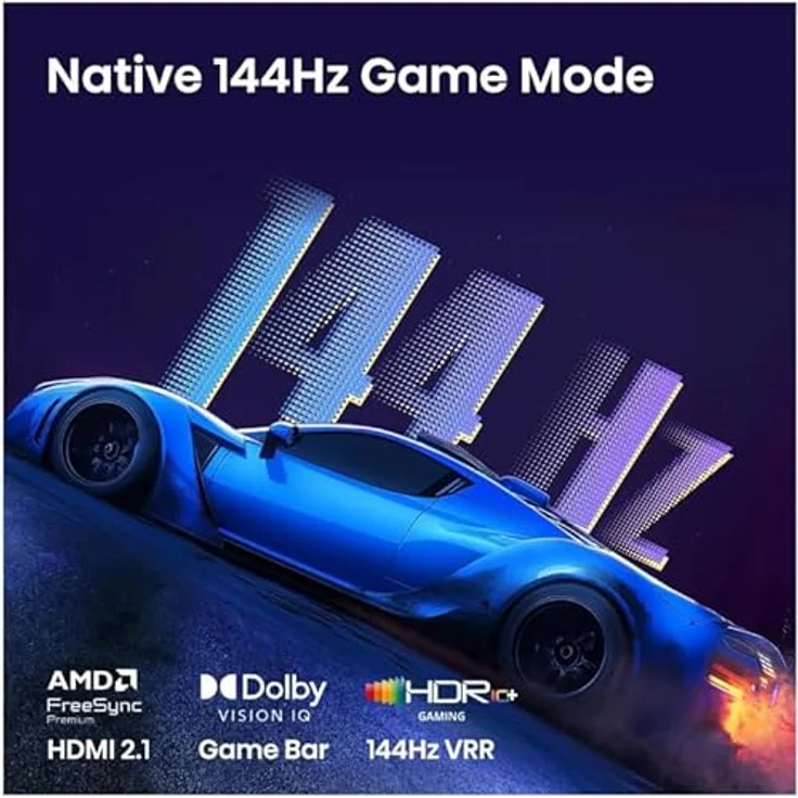Hisense 75E7S PRO, 75" Hi-QLED Fernseher, UltraHD/4K, Free-Sync-Premium, 144 Hz – Bild 9