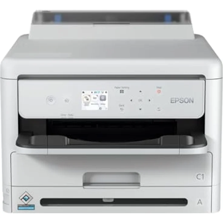 Epson WorkForce Pro WF-M5399DW Tintenstrahldrucker grau, DIN A4 nur in Schwarz, WiFi, PCL, PS3 – Bild 2