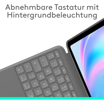 Logitech Combo Touch iPad Air 11 Zoll (M2), iPad Air (4. und 5