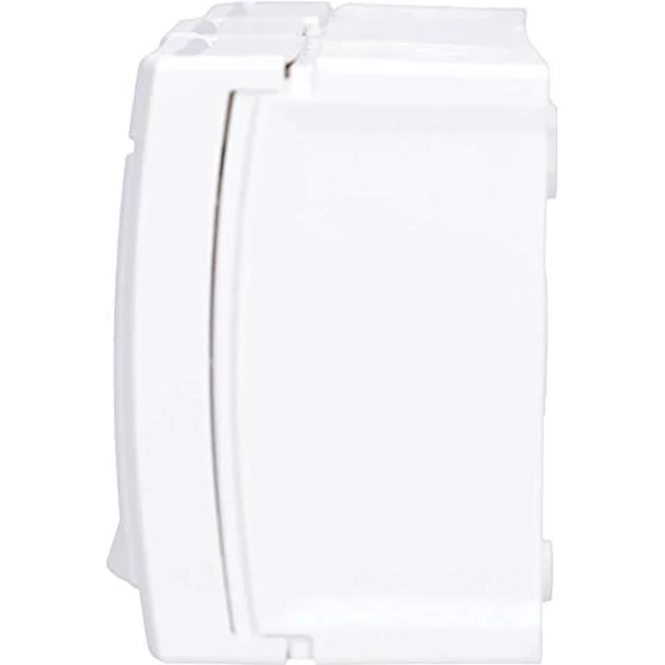 Viko Aufputz Feuchtraum Steckdose 3-fach IP54 Modell Pacific, hammerschlagfest, weiß – Bild 2