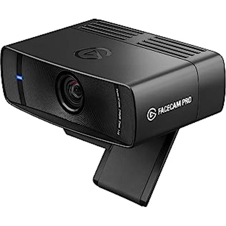 Elgato Facecam Pro, Ultra-HD-Webcam (4K60) für Livestreams, Gaming, Videokonferenzen, Sony-Sensor, fortgeschrittene Lichtkorrektur, bedienbar wie eine DSLR, Weitwinkel, für OBS, Teams, Zoom, PC/Mac – Bild 1