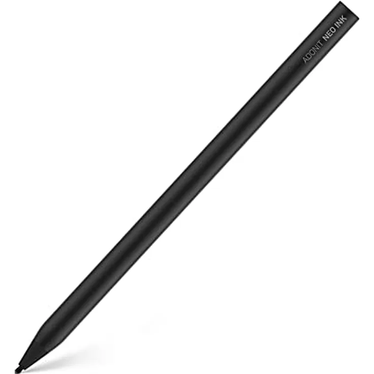Adonit Neo Ink Stylus für Microsoft Surface Studio/Laptop/Book/Pro X / 8/7 / 6 / Go 2 / Go 3 Eingabestift [Neigungserkennung, Druckempfindlich, Palm Rejection, Magnetisch] Graphite schwarz