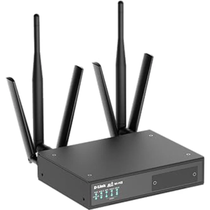D-Link DWM-550-G 5G M2M Industrie-Router, Dual-SIM Failover, Wi-Fi 6 AX1800, robustes Design -30 bis 70°C, Multi-WAN mit automatischem Failover & Lastverteilung – Bild 1