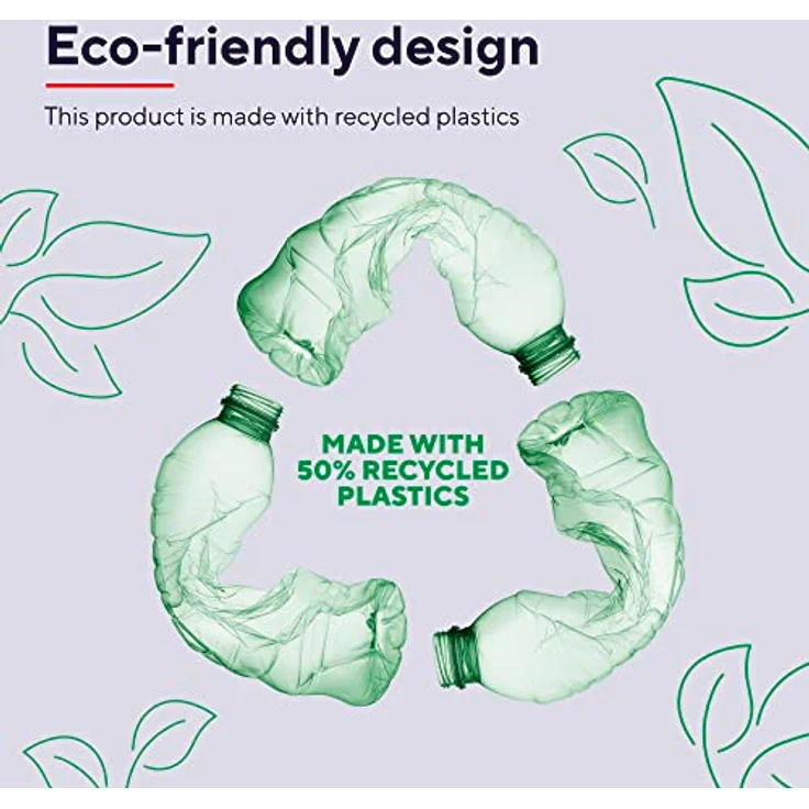 Trust Mobile Primo Dünne Powerbank Schnellladefunktion 10000 mAh, Nachhaltig, USB C Externer Akku, Tragbares Ladegerät 3A, Power Bank Handy, Smartphone, iPhone, iPad, Samsung, Xiaomi - Grün – Bild 3