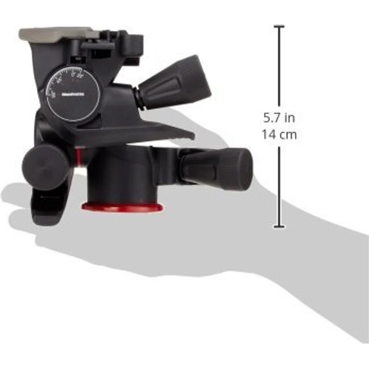 Manfrotto XPRO Getriebeneiger, Schwarz – Bild 4