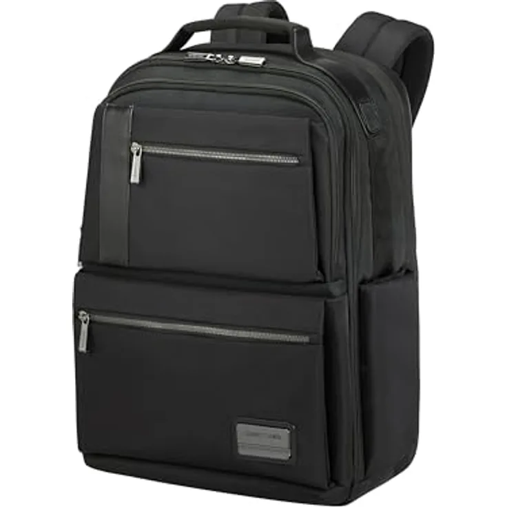 Samsonite Openroad 2.0, erweiterbarer Laptoprucksack für 17.3 Zoll Laptops, 46 cm, 29.5/34 L, wasserabweisend, Schwarz