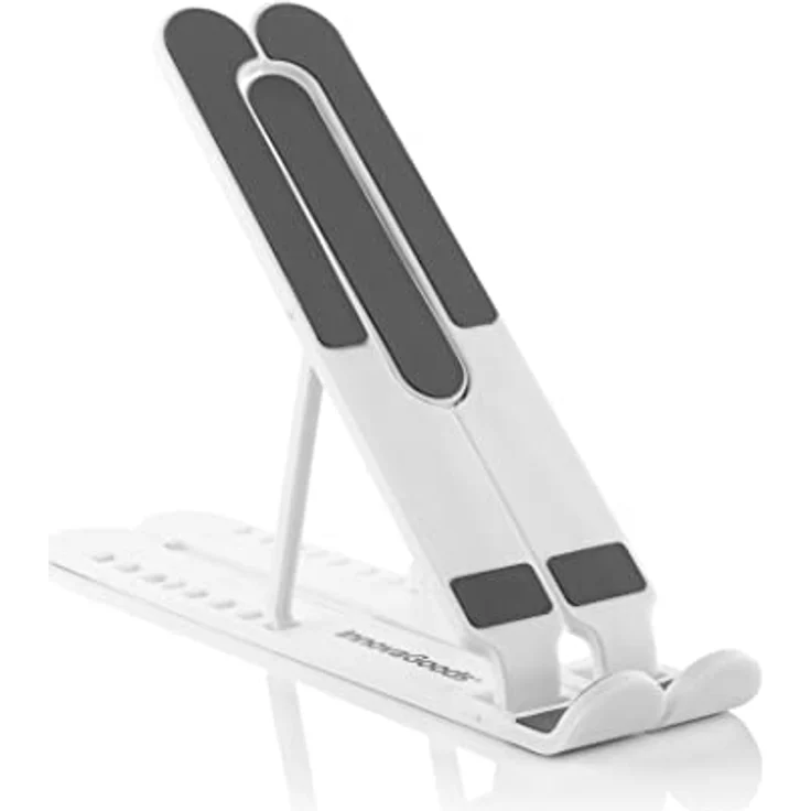 InnovaGoods® Flappot, Falt- und Verstellbarer Laptop-Ständer in Weiß, ergonomisches Design für Zuhause und Büro – Bild 3
