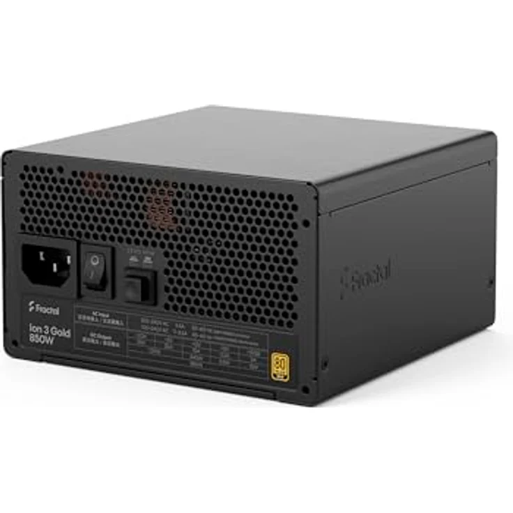 Fractal Design Ion 3 Gold 850W Black, ATX 12V Netzteil mit 80 PLUS Gold und modularen Kabeln – Bild 7