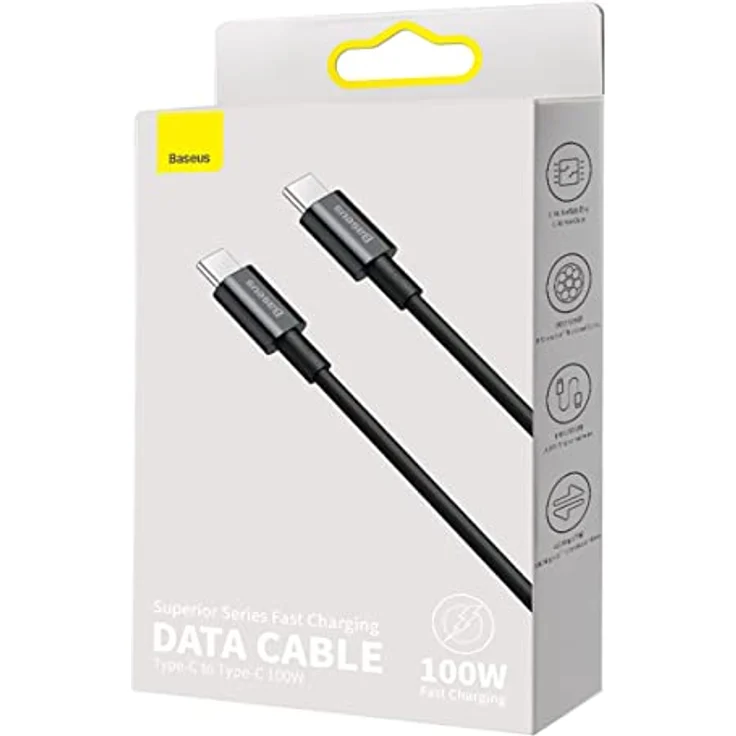 Baseus Superior Series Connection Cable USB-C to USB-C PD 100W 1m – Bild 4
