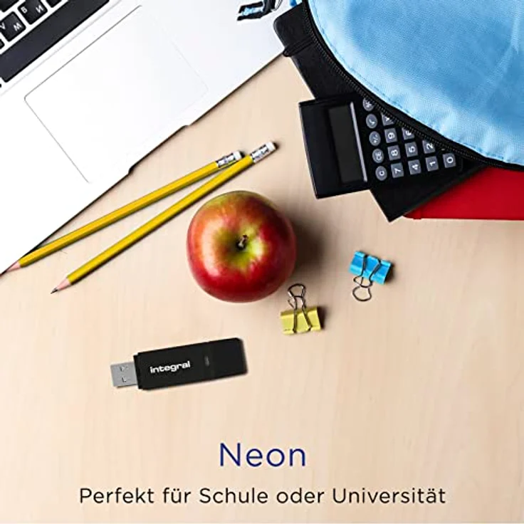 Integral 128GB Neon USB Stick 2.0 Schlüsselanhänger – Bild 5