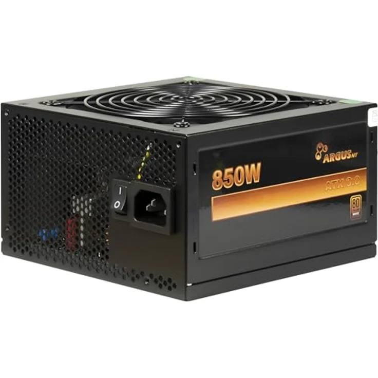 Inter-Tech ArgusNT BPS-850, 850W Netzteil mit 80 PLUS Bronze Zertifizierung, ATX 3.0 Standard, leiser Lüfter, umfangreiche Schutzfunktionen – Bild 2